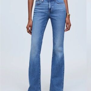 Madewell Flea Market Flare Blue Women's Jeans NWT
